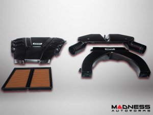 Alfa Romeo Giulia Quadrifoglio Carbon Fiber Air Intake & Engine Cover Kit - Corsa Forza Performance